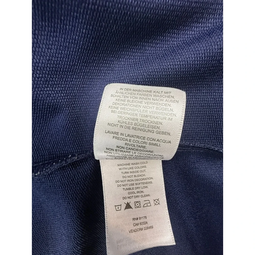FILA Cincinnati Western & Southern Open Tennis Track Jacket Navy Blue Men's XL